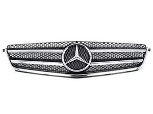 ES#1741837 - 2048801083 - Radiator Grille - Attached to the hood - Genuine Mercedes Benz - Mercedes Benz