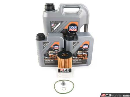 ES#4608716 - G0521951QDSP1KT - Oil Service Kit 0w-30 - Everything you need for your next engine oil service - Assembled By ECS - Audi