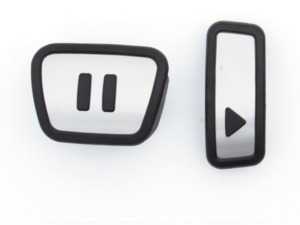ES#4615611 - 10A723131 - ID4 Play And Pause Pedal Set - Play and Pause caps for the accelerator and brake pedals. - Bremmen Parts - Volkswagen