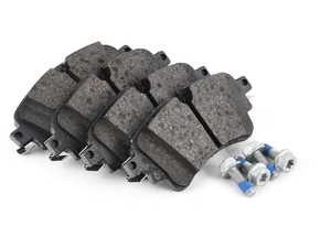 ES#4489115 - 8W0698451G - Premium Low-Met OE Equivalent Pad - Rear - Quality brake pads from an original equipment supplier - Brembo - Audi