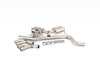 ES#4615583 - 018942LA01-02 - Tiguan MQB (Pre-facelift) 2.0T Catback Exhaust System - With Quad Exit Tips  - In-house engineered for VW Tiguan enthusiasts! Featuring T304 SS Tig-welded 3.0" tubing, dual straight-through 2.5" perforated core mufflers and quad exit 4.0" tips - ECS - Volkswagen