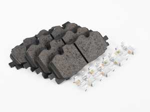ES#4486468 - 4M0698151AP - Premium Low-Met OE Equivalent Pad - Front - Quality brake pads from an original equipment supplier - Brembo - Audi