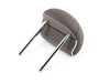 ES#2644144 - 52209808829 - Rear Headrest - Center Lounge Leather Coffee Leather Brown / White  - Mount to the center seat in the rear - Genuine MINI - MINI