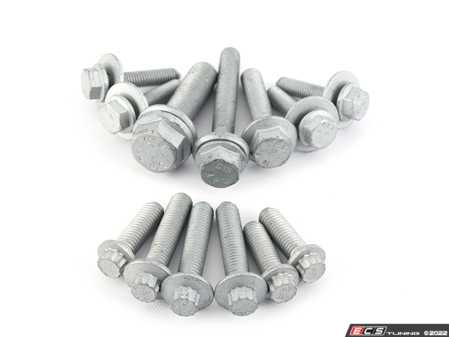ES#4506182 - 5q0521101bjKT - Driveshaft Installation Kit  - Includes all of the necessary one-time use TTY hardware to reinstall your driveshaft - Genuine Volkswagen Audi - Audi Volkswagen