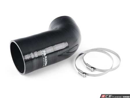ES#4465389 - Fb58intkinletBlk - Silicone Intake Inlet Upgrade - Black - F Chassis B58 - Smooths the airflow from the intake to the factory turbo inlet by removing the upper factory sound resonator and the lower accordion section of the air inlet pipe - Paradigm Engineering - BMW