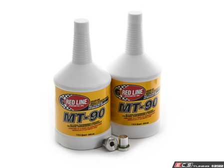 ES#4305376 - 23117531356KT4 - Manual Transmission Service Kit - Featuring Redline gear oil and Turner titanium magnetic drain plug - Assembled By ECS - BMW