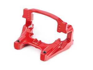 ES#4387383 - 5WA615425BQC8 - Rear Caliper Carrier - Priced Each - Secures the caliper to the spindle, painted red - Genuine Volkswagen Audi - Volkswagen