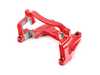 ES#4387383 - 5WA615425BQC8 - Rear Caliper Carrier - Priced Each - Secures the caliper to the spindle, painted red - Genuine Volkswagen Audi - Volkswagen