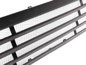 ES#4615799 - E222.354.SILVER - Louvered Rear Decklid Grille - Silver Screen - Inspired by the 930 whale tail grill and finished in a textured ABS plastic - Rennline - Porsche