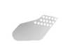 ES#4615802 - I104.SILVER - Aluminum Heel Guard Pad - Silver - Dress up your footwell with machined anodized aluminum - Rennline - Porsche