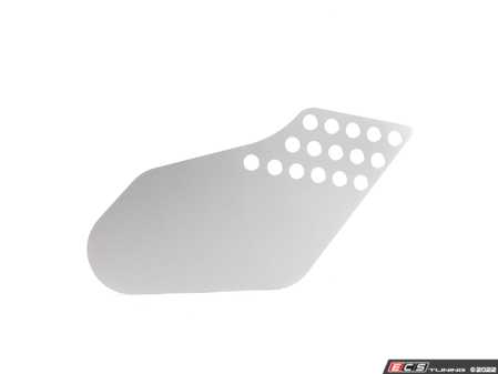ES#4615802 - I104.SILVER - Aluminum Heel Guard Pad - Silver - Dress up your footwell with machined anodized aluminum - Rennline - Porsche