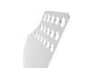 ES#4615802 - I104.SILVER - Aluminum Heel Guard Pad - Silver - Dress up your footwell with machined anodized aluminum - Rennline - Porsche