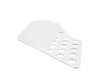 ES#4615802 - I104.SILVER - Aluminum Heel Guard Pad - Silver - Dress up your footwell with machined anodized aluminum - Rennline - Porsche