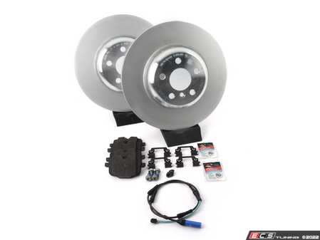 ES#4017037 - 34216867175KT - Rear Brake Service Kit - Featuring BMW pads, rotors, and wear sensor. - Genuine BMW - BMW