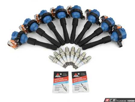 ES#4608672 - D650-0007KT3 - Ignition Service Kit - Everything you need to service your ignition system, featuring Dinan performance ignition Coils in blue! - Dinan - BMW