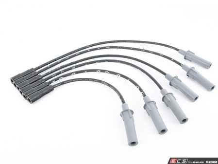 ES#411027 - 7B0905409 - Spark Plug Wire Set - Complete set of spark plug wires for all cylinders - Genuine Volkswagen Audi - Volkswagen