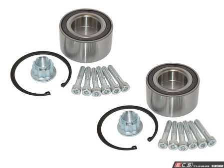 ES#4615910 - 7l0498287kt12KT - Wheel Bearing Kit - Two aftermarket wheel bearing kits that will service two axles (front or rear) - Hamburg Tech - Audi Volkswagen Porsche