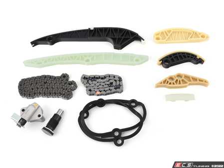 ES#3692007 - 06H198004KT8 - Basic Timing Chain Kit - Includes chains, tensioners, and rails - Assembled By ECS - Volkswagen