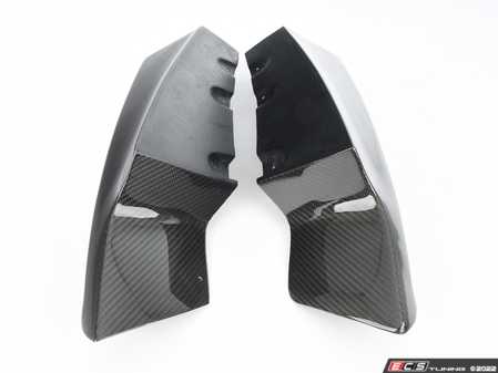 ES#2855895 - 012196ecs09a - Carbon Fiber Front Splitters - Give your car a classy touch of carbon fiber with new front splitters - ECS - BMW