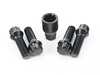 ES#2960669 - 003901ecs35b3 - Conical Seat Locking Wheel Bolt Kit - Black zinc coated wheel lock bolts for extra security on your wheels. M14x1.25x35mm - ECS - BMW MINI