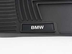 ES#2228639 - 82112220876 - F10 Front All Weather Floor Liners - Black - All Weather Protection - Genuine BMW - BMW