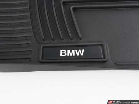 ES#2228639 - 82112220876 - F10 Front All Weather Floor Liners - Black - All Weather Protection - Genuine BMW - BMW