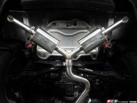 ECS - 018942la01-01KT - Tiguan MQB 2.0T Catback Exhaust System - With