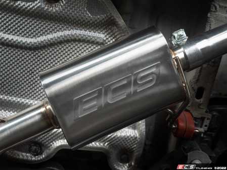 ECS - 018942la01-01KT - Tiguan MQB 2.0T Catback Exhaust System - With