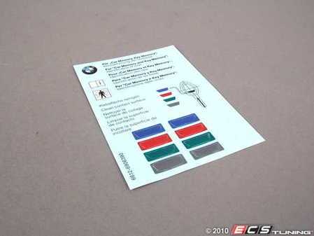 ES#185153 - 71236906390 - Key colored labels  - Color code keys for easy identification - Genuine BMW - BMW