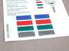 ES#185153 - 71236906390 - Key colored labels  - Color code keys for easy identification - Genuine BMW - BMW