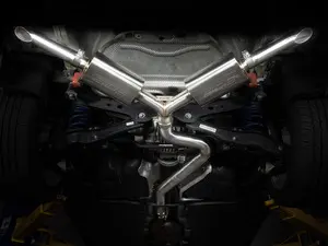 Tiguan MQB 2.0T Catback Exhaust System - With OE-Style Turndown Tailpipes