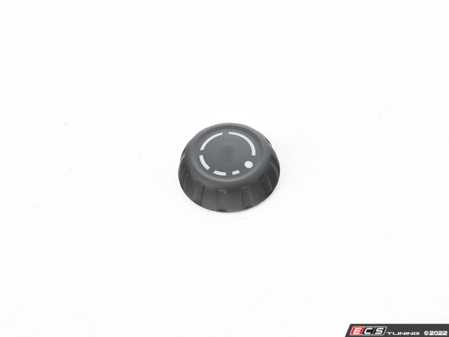 ES#4575573 - 99764220101A05 - Porsche 997 Rotary Knob - Black Matte  - Left radio control knob for PCM 2&3 - Genuine Porsche - Porsche