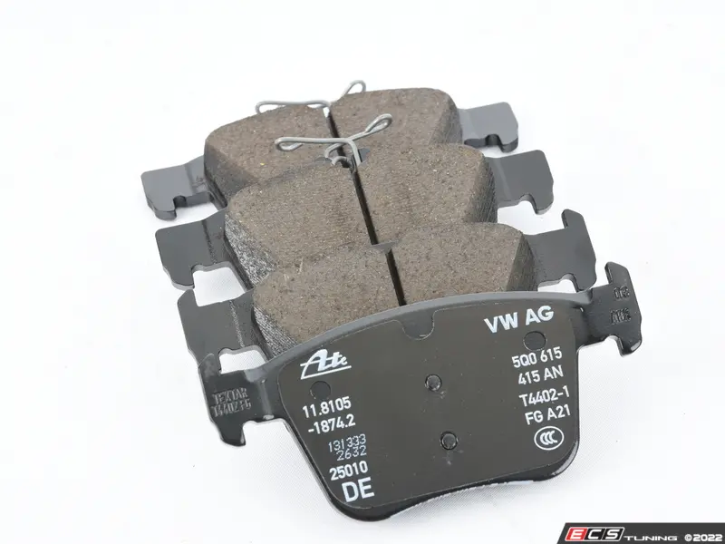 Genuine Volkswagen Audi - 5Q0698451AK - Rear Brake Pad Set (5Q0