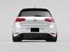 ES#4056670 - 029353ECS01-02KT - MK7 GTI Rear Diffuser - Textured Black ABS - (NO LONGER AVAILABLE) - Add aggressive styling with our In-House Engineered Textured Black Rear Diffuser! - ECS - 