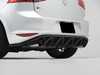 ES#4056670 - 029353ECS01-02KT - MK7 GTI Rear Diffuser - Textured Black ABS - (NO LONGER AVAILABLE) - Add aggressive styling with our In-House Engineered Textured Black Rear Diffuser! - ECS - 