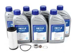 ES#4505650 - 0GC325183AKT - DSG Transmission Service Kit - 7 Liters - Recommended to be serviced every 40k miles, includes filter, O-ring, plugs, sealing washers, and enough fluid to drain and fill. - Meyle - Audi Volkswagen