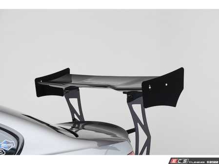 ES#4616337 - 013481LA01 - E92 Functional Chassis Integrated Spoiler - Carbon Fiber - Maximize rear tire contact with our in-house engineered, adjustable Carbon Fiber Rear Wing Package - ECS - BMW