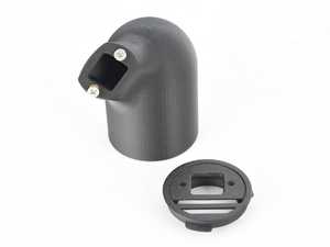 ES#4464812 - 2020034-A38PS-TX - Single Textured Vent Pod - Add a single gauge pod to your A3. - CJM Industries - Audi