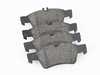ES#3161867 - 0064200120 - Rear Brake Pad Set  - Brake pads only - Wear sensors and installation hardware available separately - Jurid - Mercedes Benz