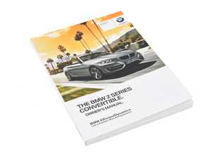 ES#3144658 - 01402969947 - Owner's Manual For F23 With Idrive - Genuine BMW - BMW