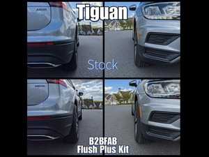 ES#4616288 - B2BFABTIGFPK1 - B2BFAB Flush Plus Wheel Spacer Kit - Ball Seat Bolts - If you're looking to give your Tiguan the perfect stance, look no further. This is the kit for you! - B2BFAB - Volkswagen