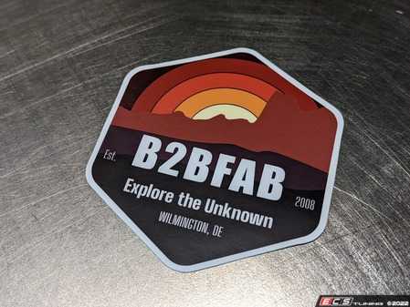 ES#4616255 - B2BFABETUSTK - B2BFAB "Explore The Unknown" Die-cut Sticker - This is just what you need to set yourself apart. - B2BFAB - Volkswagen
