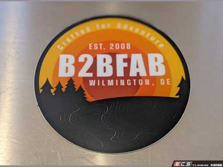 ES#4616243 - B2BFABCFARSTK - B2BFAB "Crafted For Adventure" Die-cut Sticker - This is just what you need to set yourself apart. - B2BFAB - Volkswagen