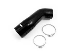 ES#4617289 - FMINLH20BLACK - Silicone Turbo Intake Hose - Black - Improves the looks of the engine compartment and the restriction of the OEM plastic hard pipe. - Forge - Volkswagen