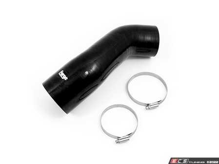 ES#4617289 - FMINLH20BLACK - Silicone Turbo Intake Hose - Black - Improves the looks of the engine compartment and the restriction of the OEM plastic hard pipe. - Forge - Volkswagen