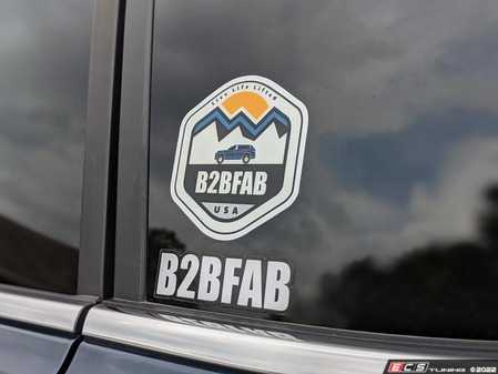 ES#4616263 - B2BFABLLLSTK - B2BFAB "Live Life Lifted" Die-cut Sticker - This is just what you need to set yourself apart. - B2BFAB - Volkswagen