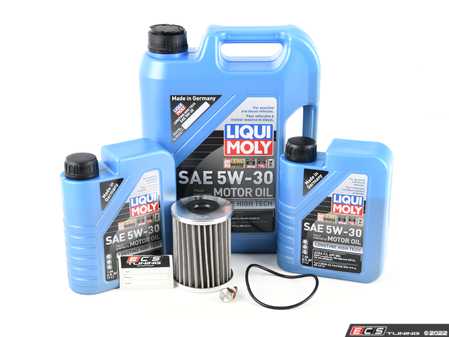 ES#4069256 - E36M3POCIKT - Premium Oil change kit - Includes Liqui Moly oil, K&P reusable oil filter and Turner Motorsport titanium magnetic oil drain plug. - Assembled By ECS - BMW