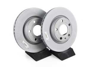 ES#4067124 - 8E061530KT - Rear Brake Rotors - Pair (280x22) - Regain the stopping power in your vehicle - Zimmermann - Audi