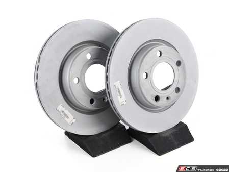 ES#4067124 - 8E061530KT - Rear Brake Rotors - Pair (280x22) - Regain the stopping power in your vehicle - Zimmermann - Audi