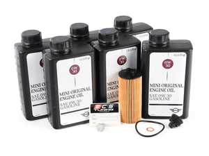 ES#4056885 - 1142857059026KT - MINI Oil Service Kit Gen 3 1.5L 0w-30 - Priced As Kit - All in one service for your MINI : with Pan Drain Plug MINI LL-01 FE :: The +1 oil from MINI : Better - Genuine MINI - MINI